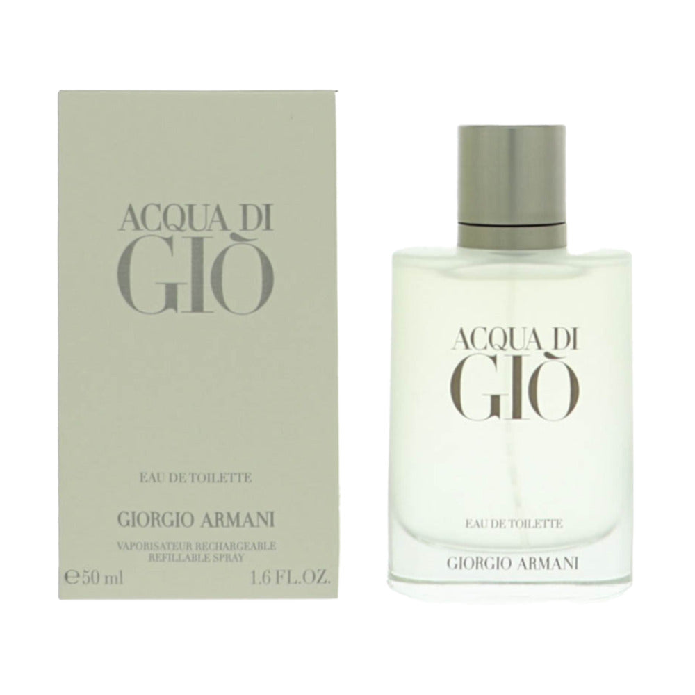 Acqua Di Gio by Giorgio Armani 1.6 oz Eau De Toilette Spray for Men - Perfumes4All