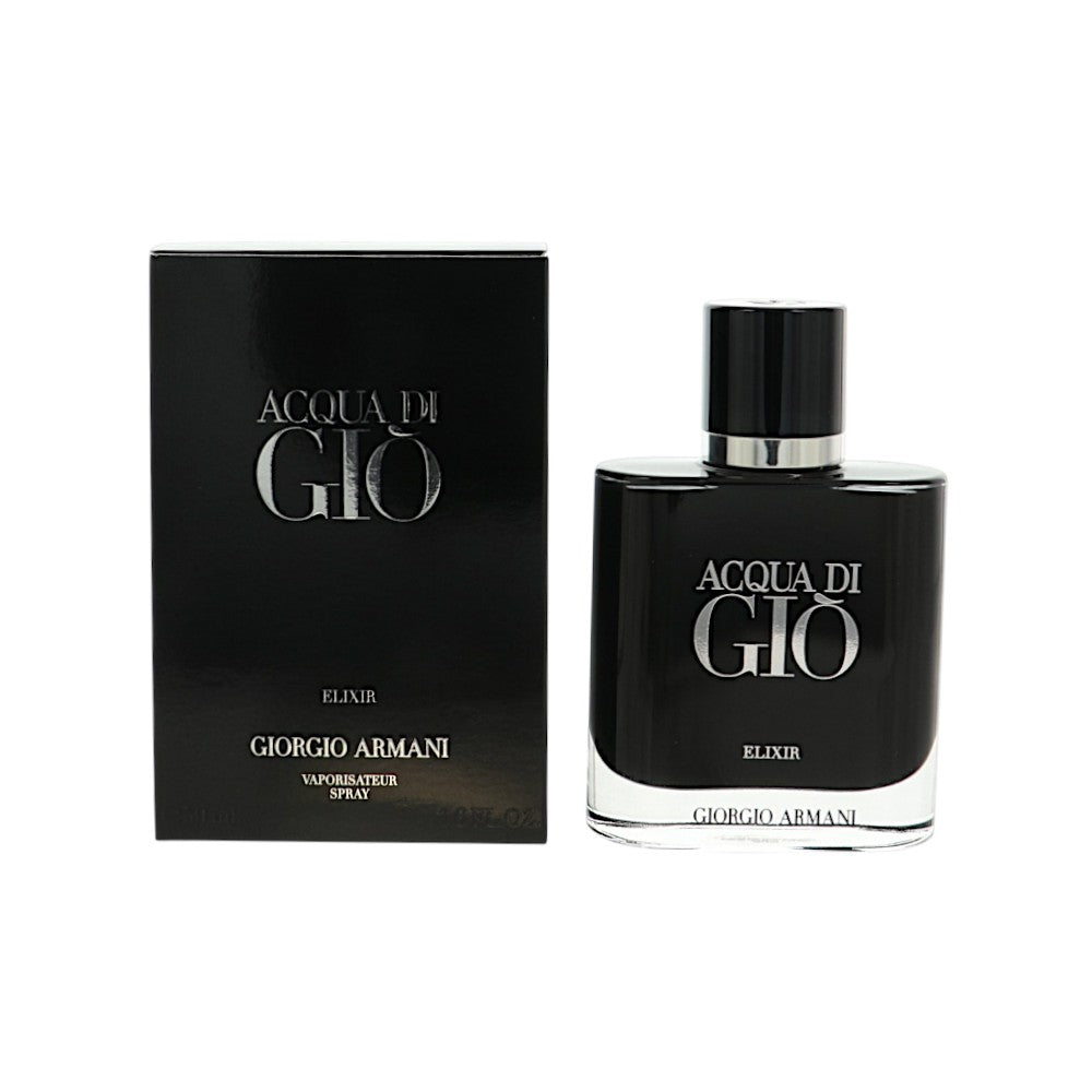 Acqua Di Gio Elixir by Giorgio Armani 1.6 oz Parfum Spray for Men