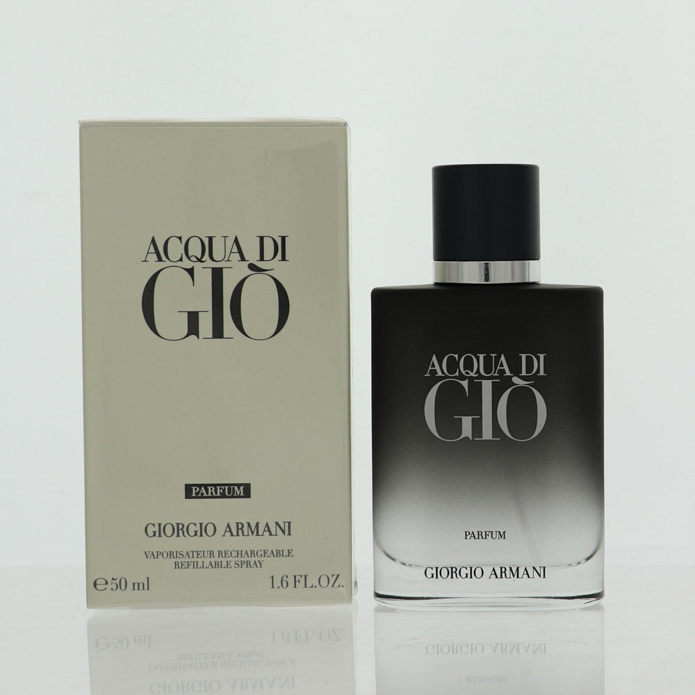 Acqua Di Gio Parfum Cologne By Giorgio Armani 1.6 Oz Parfum Spray For Men In Box