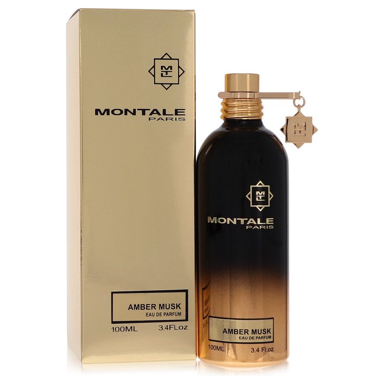 Montale Amber Musk Perfume by Montale Eau De Parfum Spray (Unisex) 3.4 oz for Women - Authentic Fragrance - Discount Women Perfume or Cologne Fragrance