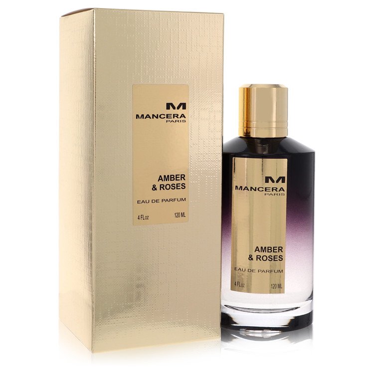 Mancera Amber & Roses Perfume by Mancera Eau De Parfum Spray (Unisex) 4 oz for Women - Authentic Fragrance - Discount Women Perfume or Cologne Fragrance