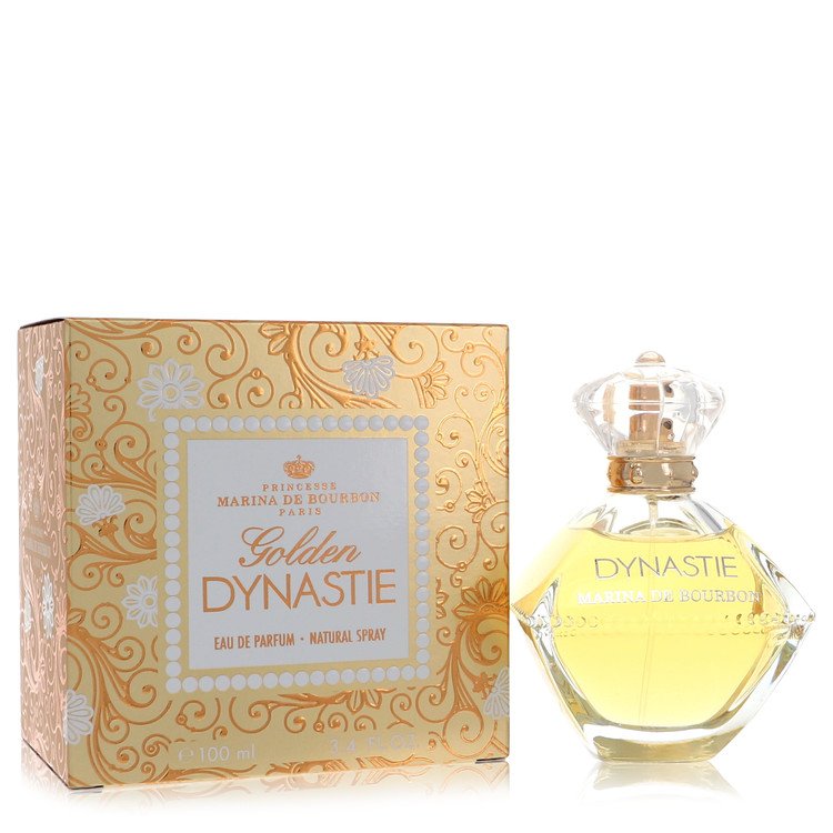 Golden Dynastie Perfume by Marina De Bourbon Eau De Parfum Spray 3.4 oz for Women - Authentic Fragrance - Discount Women Perfume or Cologne Fragrance