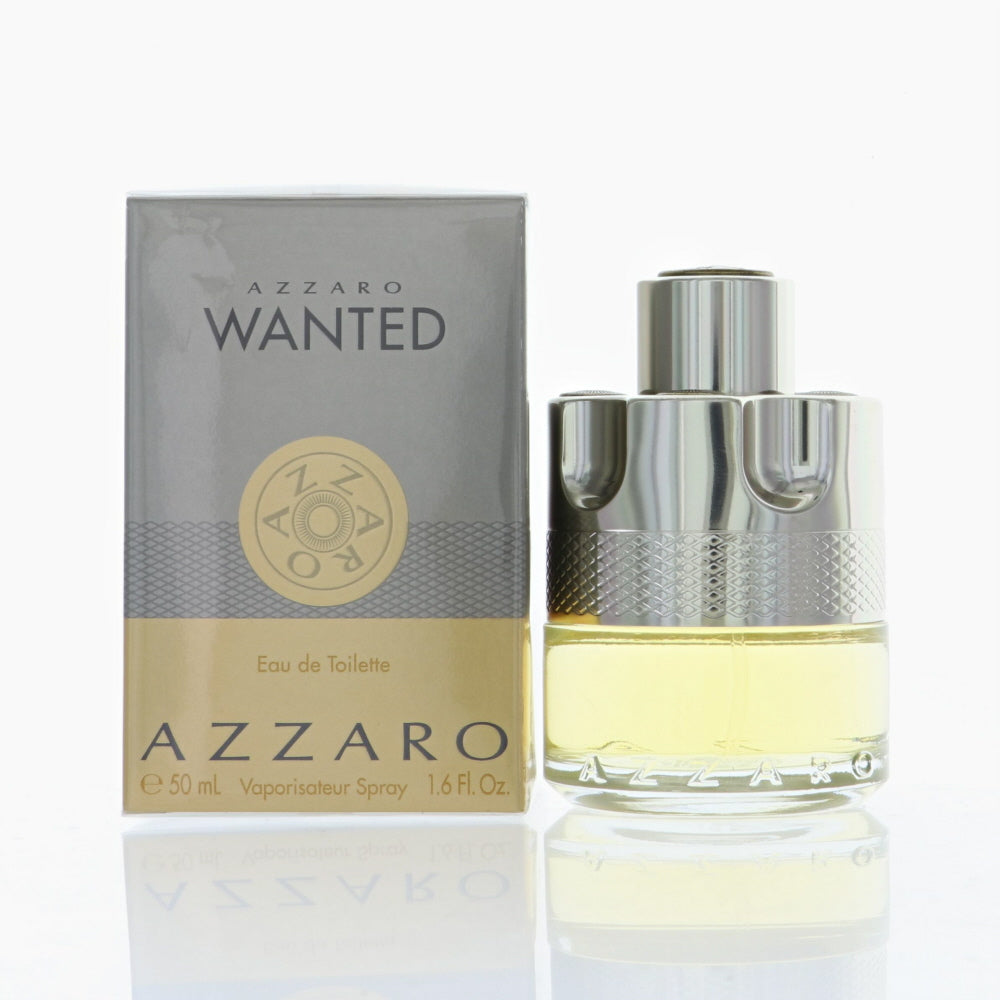 Azzaro Wanted Cologne By Azzaro 1.6 Oz Eau De Toilette Spray For Men In Box