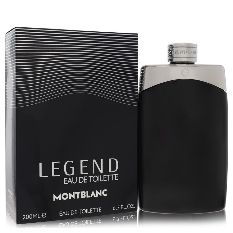 MontBlanc Legend Cologne by Mont Blanc Eau De Toilette Spray 6.7 oz for Men - Authentic Fragrance - Discount Men Perfume or Cologne Fragrance