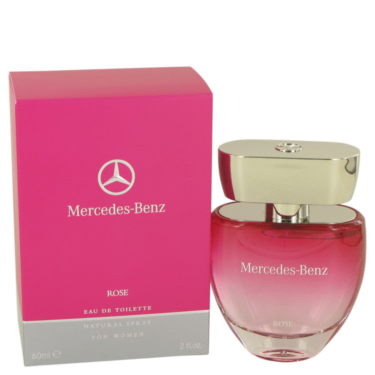 Mercedes Benz Rose Perfume by Mercedes Benz Eau De Toilette Spray 2 oz for Women - Authentic Fragrance - Discount Women Perfume or Cologne Fragrance