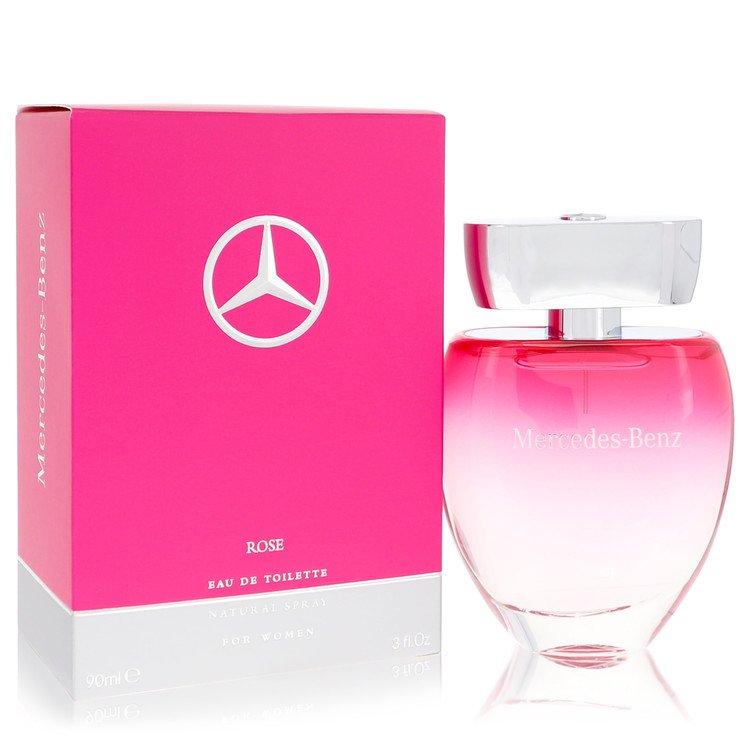 Mercedes Benz Rose Perfume by Mercedes Benz Eau De Toilette Spray 3 oz for Women - Authentic Fragrance - Discount Women Perfume or Cologne Fragrance