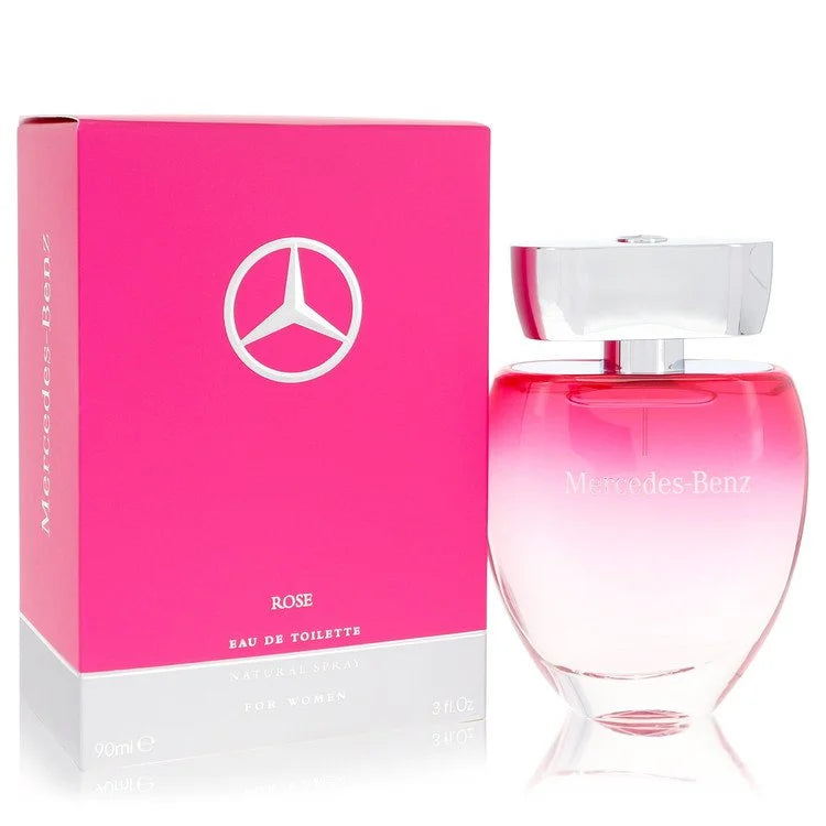 Rose F Or Women by Mercedes Benz 3 oz Eau De Toilette Spray for Women - Perfumes4All