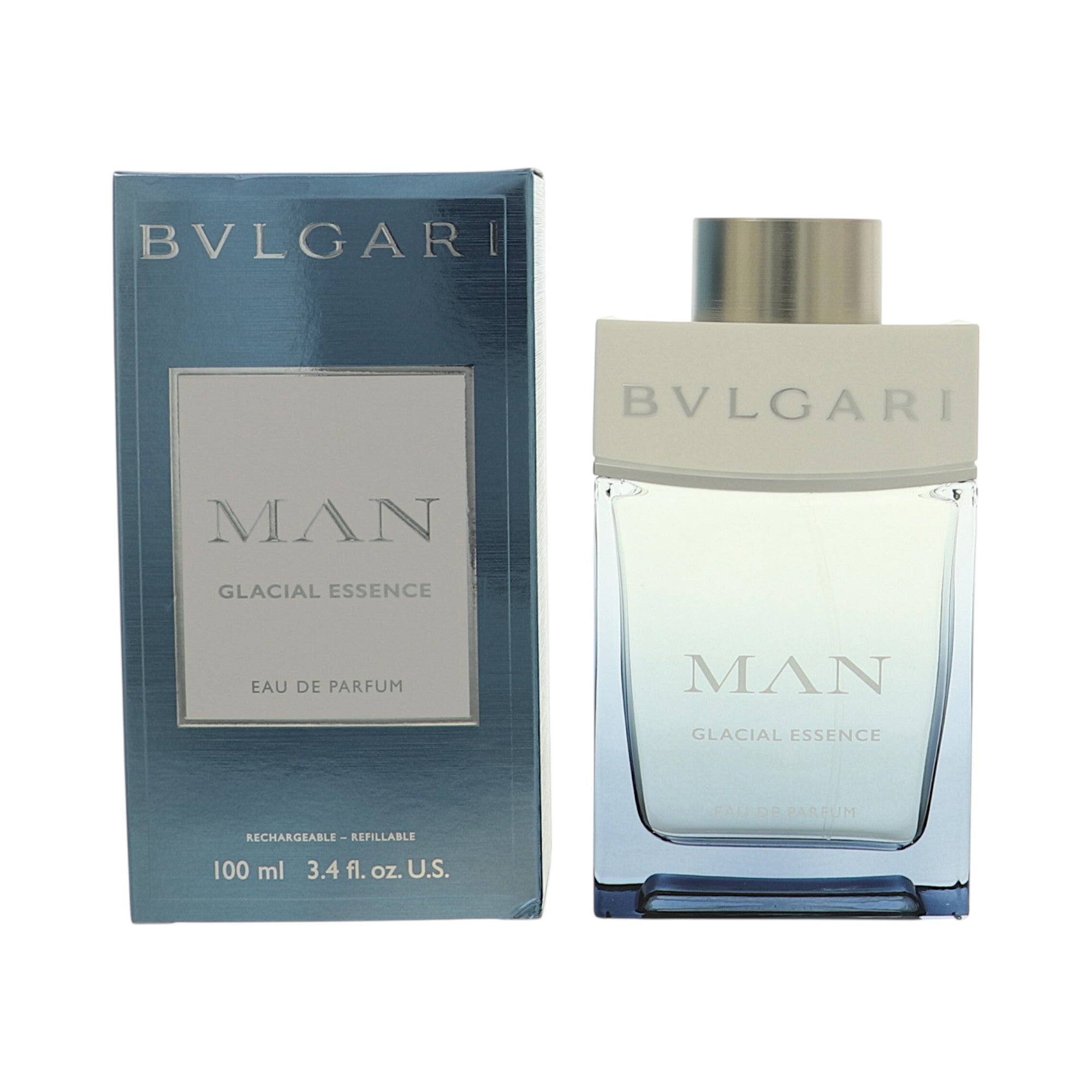 Man Glacial Essence by Bvlgari 3.4 oz Eau De Parfum Spray for Men