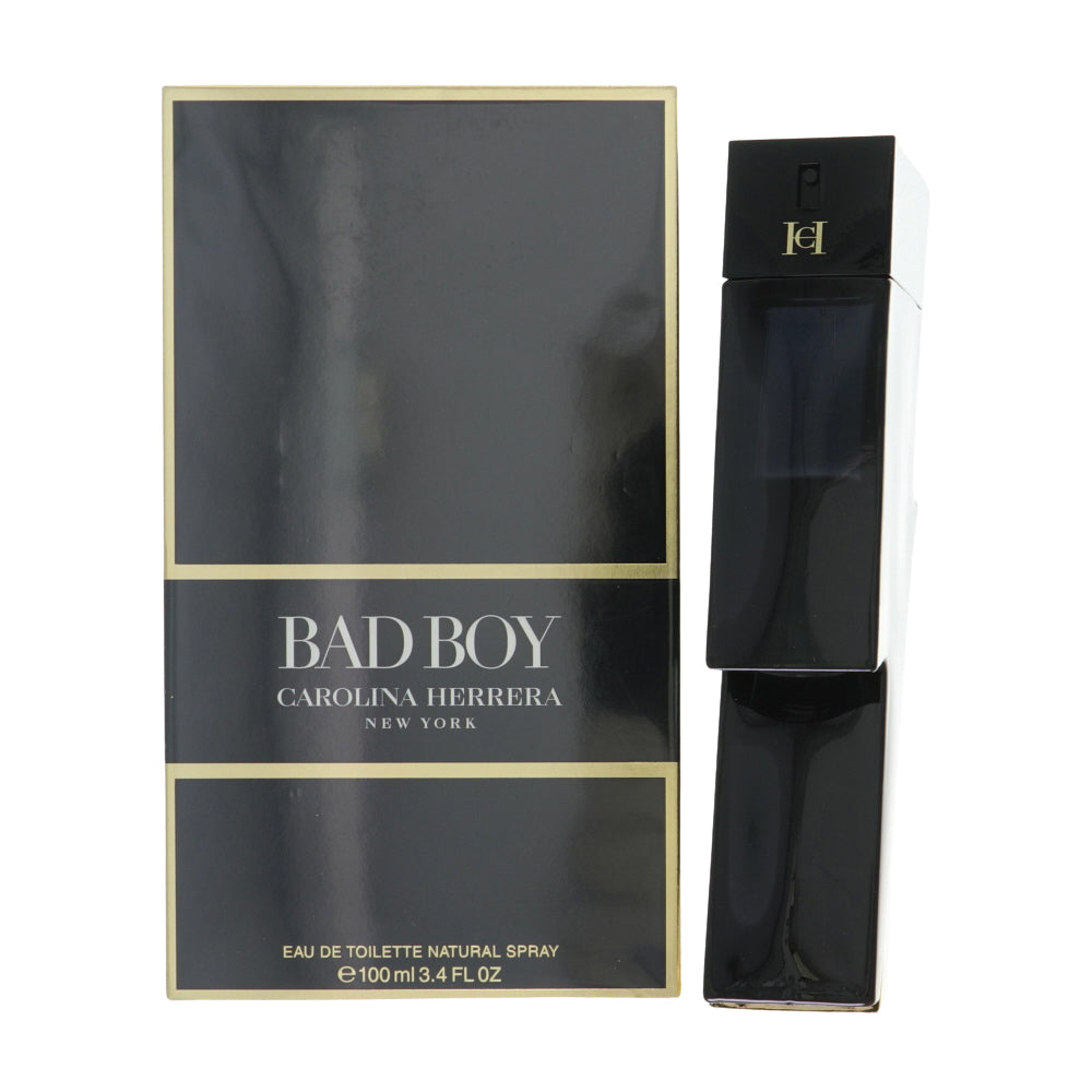 Bad Boy Cologne By Carolina Herrera 3.4 Oz Eau De Toilette Spray For Men In Box