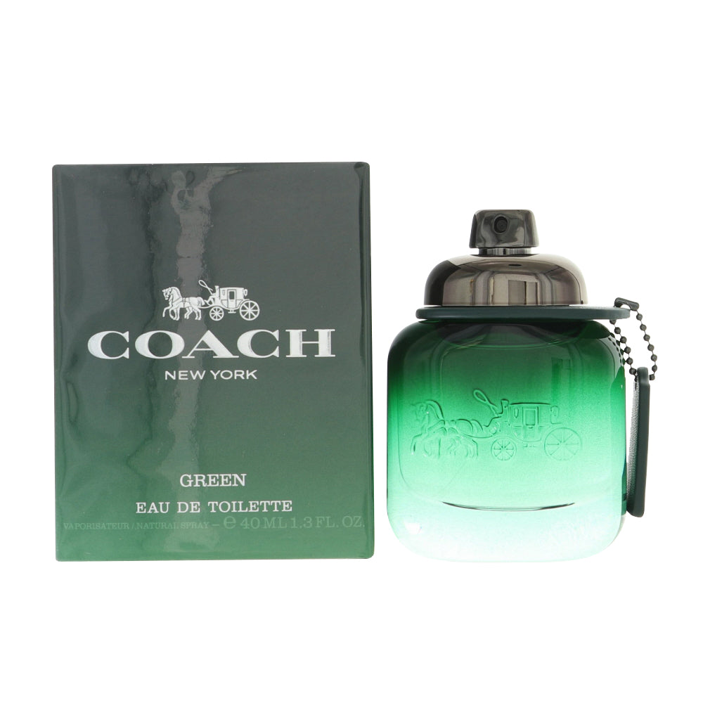 Coach Green Cologne By Coach 1.3 Oz Eau De Toilette Spray For Men In Box