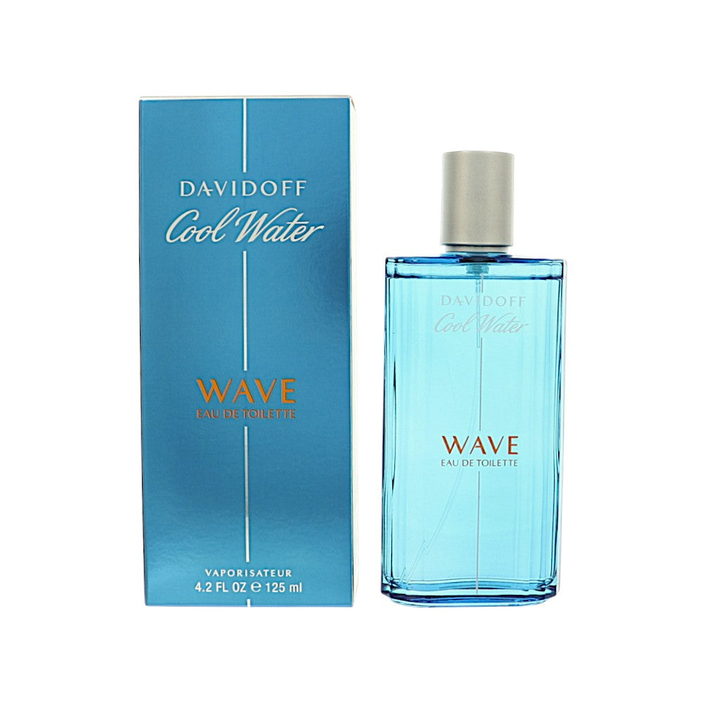 Cool Water Wave by Davidoff 4.2 oz Eau De Toilette Spray for Men - Perfumes4All