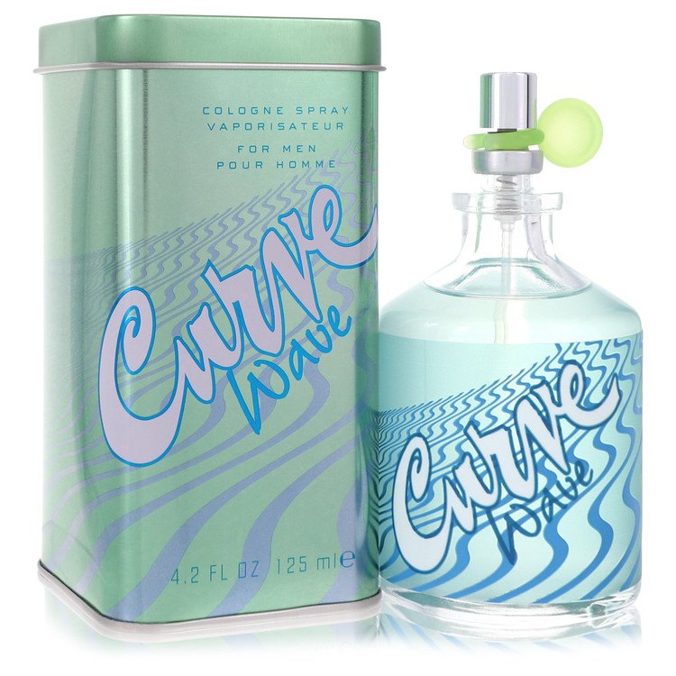 Curve Wave Cologne by Liz Claiborne Cologne Spray 4.2 oz for Men - Authentic Fragrance - Discount Men Perfume or Cologne Fragrance