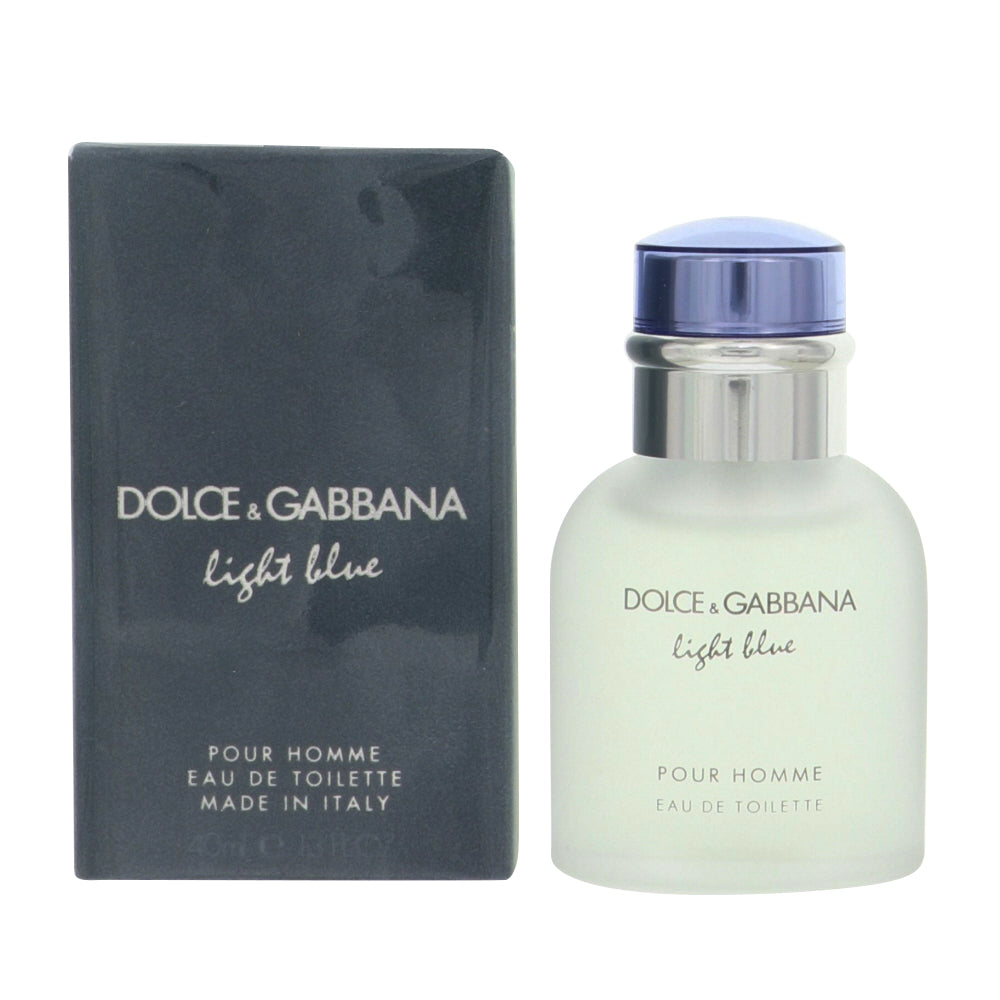 D & G Light Blue Cologne By Dolce & Gabbana 1.3 Oz Eau De Toilette Spray For Men In Box