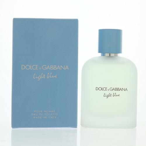 Light Blue Cologne By Dolce & Gabbana 3.3 Oz Eau De Toilette Spray For Men In Box