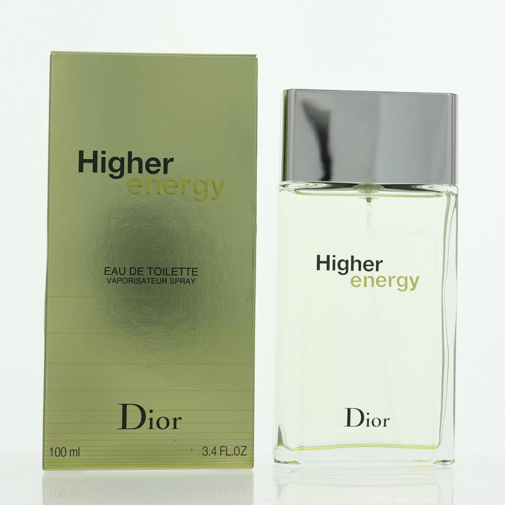 Higher Energy Cologne By Christian Dior 3.4 Oz Eau De Toilette Spray For Men In Box