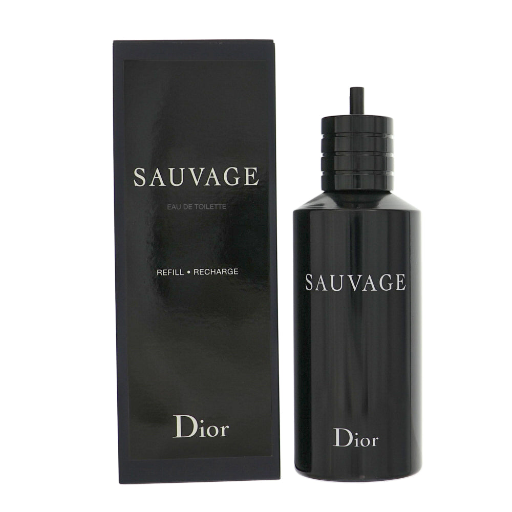 Sauvage Cologne By Christian Dior 10.0 Oz Eau De Toilette Refill For Men In Box
