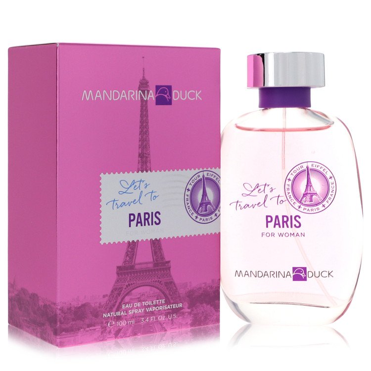 Mandarina Duck Let's Travel to Paris Perfume by Mandarina Duck Eau De Toilette Spray 3.4 oz for Women - Authentic Fragrance - Discount Women Perfume or Cologne Fragrance