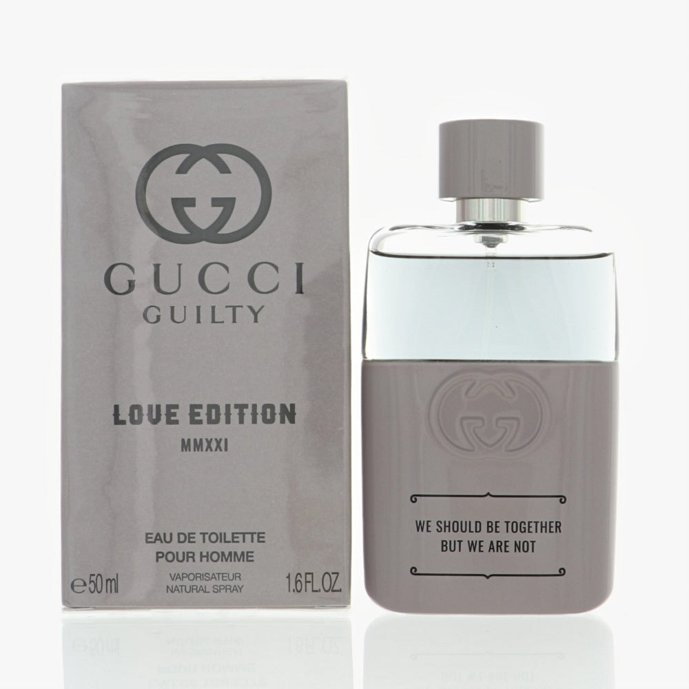 Gucci Guilty Love Edition Cologne By Gucci 1.6 Oz Eau De Toilette Spray For Men In Box