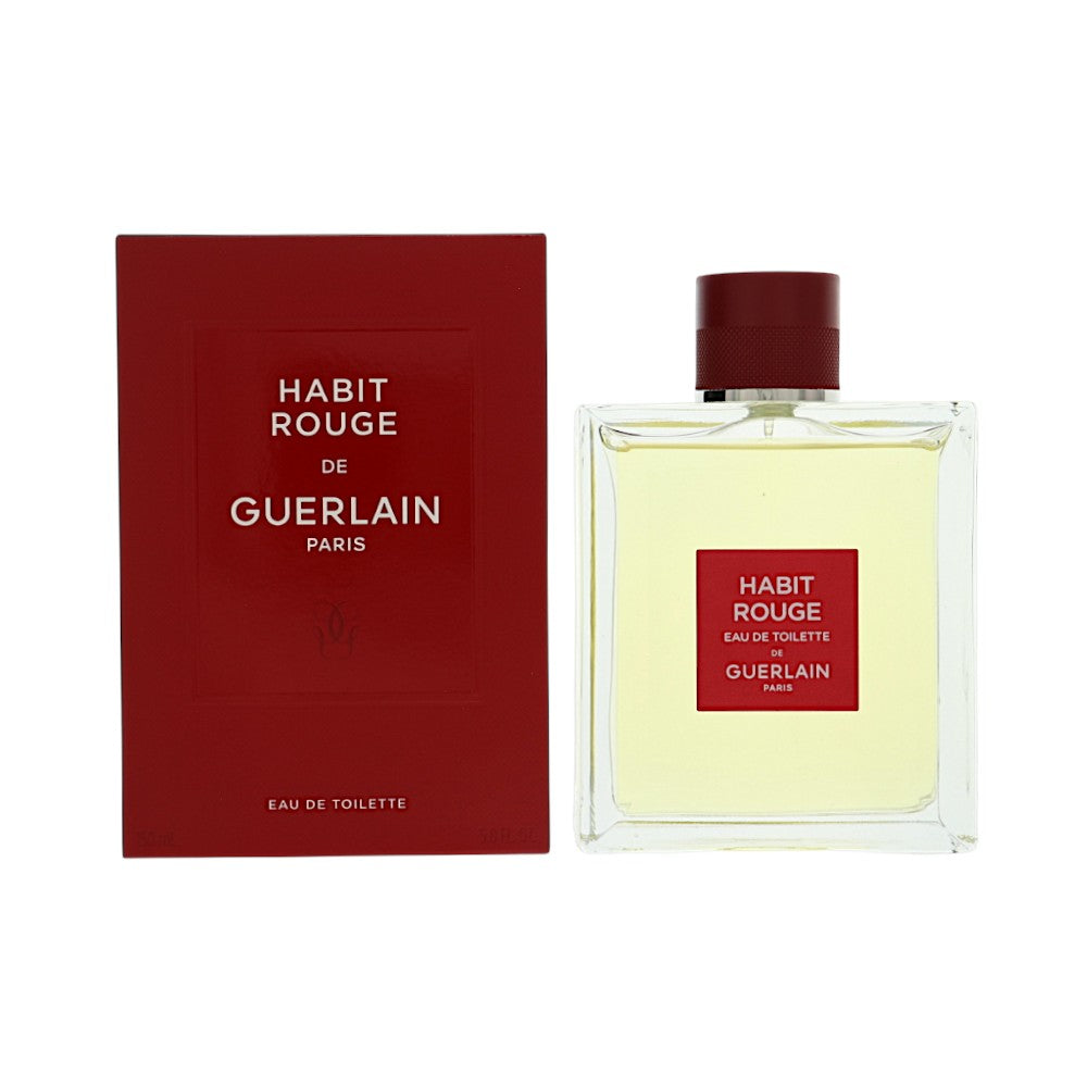 Habit Rouge by Guerlain 5 oz Eau De Toilette Spray for Men - Perfumes4All