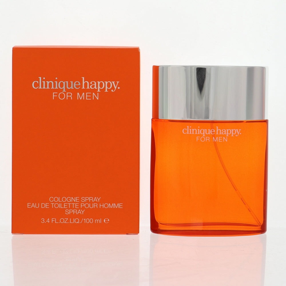 Happy Cologne By Clinique 3.4 Oz Eau De Cologne Spray For Men In Box