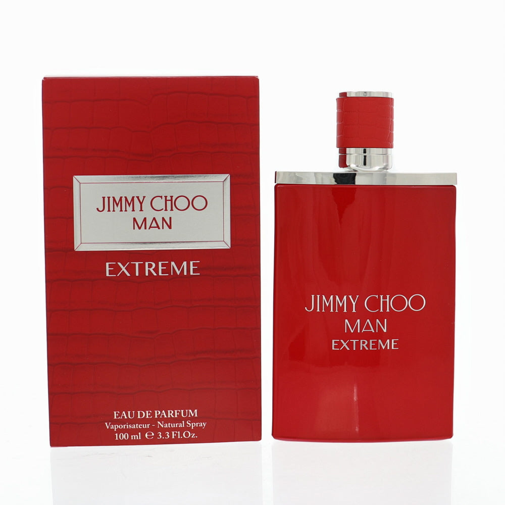 Jimmy Choo Man Extreme Cologne By Jimmy Choo 3.3 Oz Eau De Parfum Spray For Men In Box
