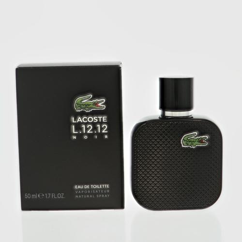 Eau De L.12.12 Noir by Lacoste 1.7 oz Eau De Toilette Spray for Men - Perfumes4All