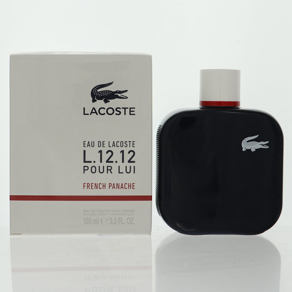 Lacoste Eau De Lacoste L.12.12 French Panache Cologne By Lacoste 3.3 Oz Eau De Toilette Spray For Men In Box
