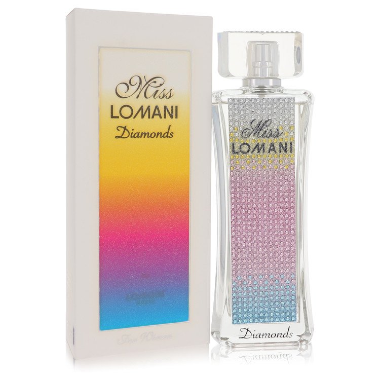 Miss Lomani Diamonds Perfume by Lomani Eau De Parfum Spray 3.3 oz for Women - Authentic Fragrance - Discount Women Perfume or Cologne Fragrance