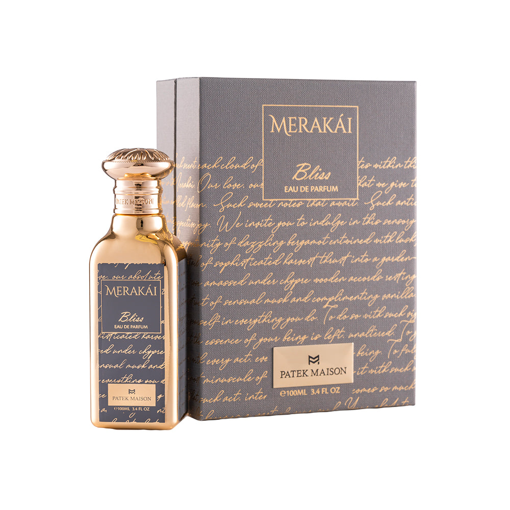 Merakai Bliss Cologne By Patek Maison 3.4 Oz Eau De Parfum Spray For Men In Box