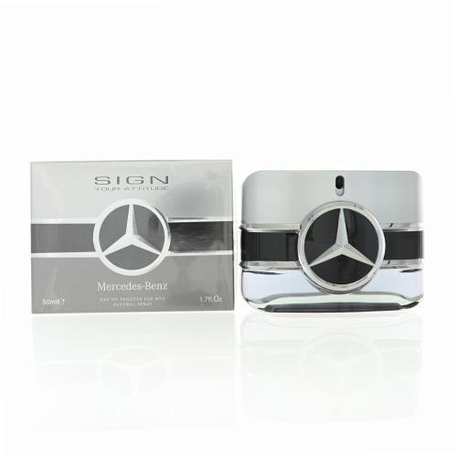 Mercedes Benz Your Attitude Cologne By Mercedes Benz 1.7 Oz Eau De Toilette Spray For Men In Box