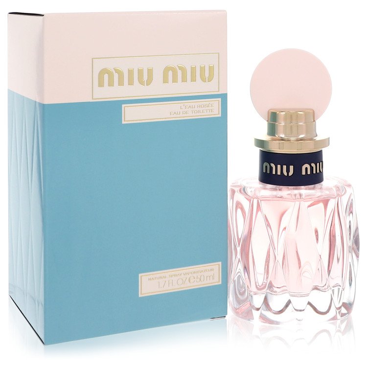 Miu Miu L'eau Rosee Perfume by Miu Miu Eau De Toilette Spray 1.7 oz for Women - Authentic Fragrance - Discount Women Perfume or Cologne Fragrance