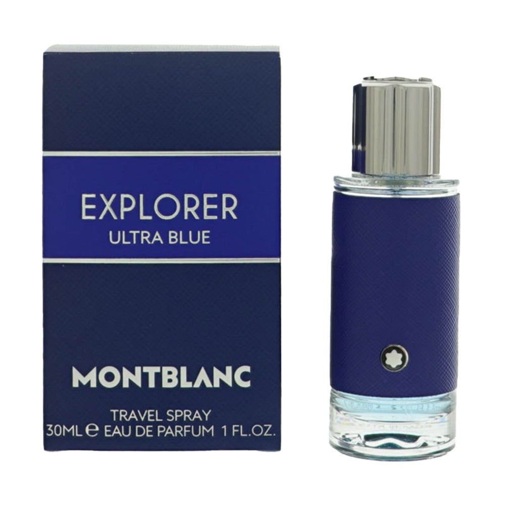Explorer Ultra Blue by Mont Blanc 1 oz Eau De Parfum Spray for Men - Perfumes4All