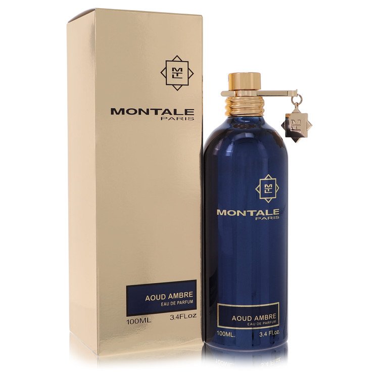 Montale Aoud Ambre Perfume by Montale Eau De Parfum Spray (Unisex) 3.4 oz for Women - Authentic Fragrance - Discount Women Perfume or Cologne Fragrance