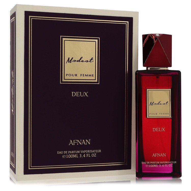 Modest Pour Femme Deux Perfume by Afnan Eau De Parfum Spray 3.4 oz for Women - Authentic Fragrance - Discount Women Perfume or Cologne Fragrance