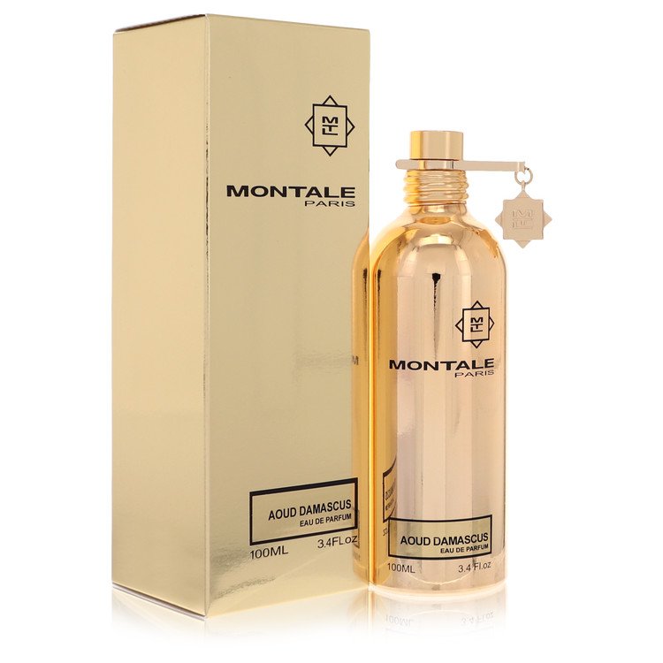 Montale Aoud Damascus Perfume by Montale Eau De Parfum Spray (Unisex) 3.4 oz for Women - Authentic Fragrance - Discount Women Perfume or Cologne Fragrance