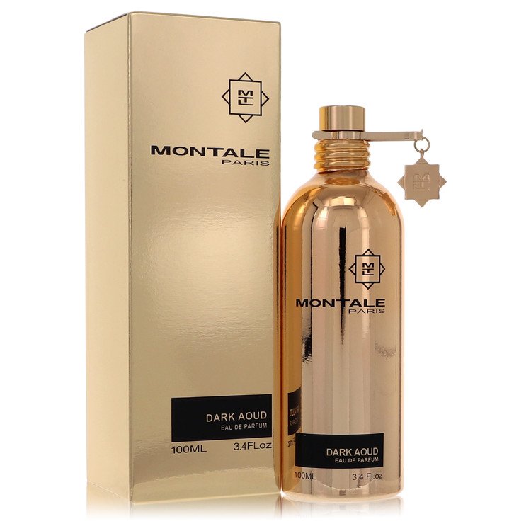 Montale Dark Aoud Cologne by Montale Eau De Parfum Spray (Unisex) 3.4 oz for Men - Authentic Fragrance - Discount Men Perfume or Cologne Fragrance