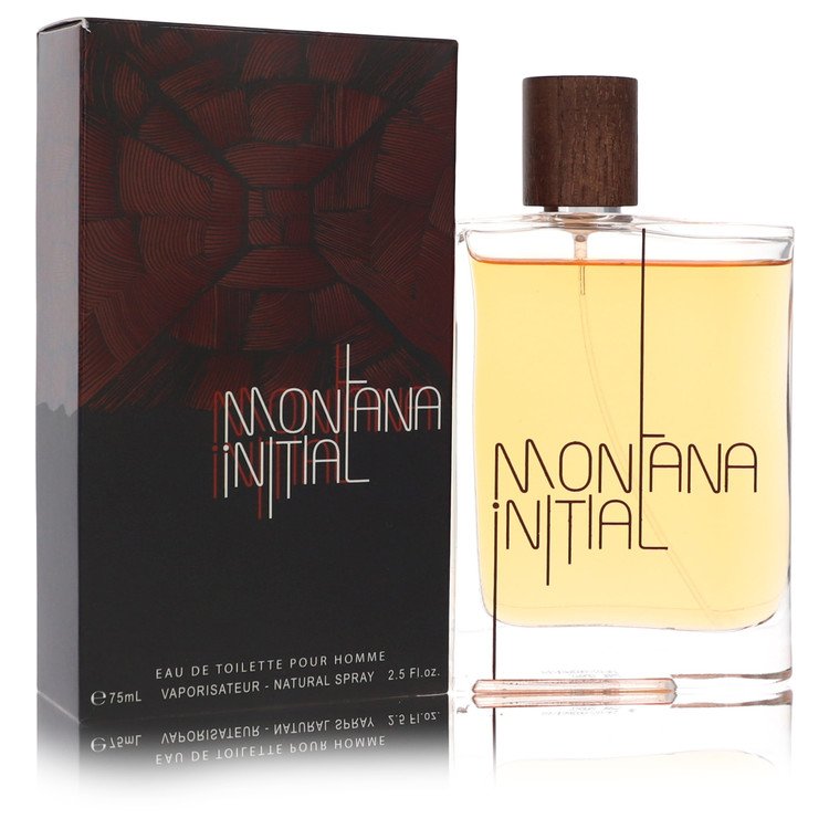 Montana Initial Cologne by Montana Eau De Toilette Spray 2.5 oz for Men - Authentic Fragrance - Discount Men Perfume or Cologne Fragrance