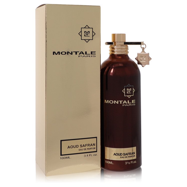 Montale Aoud Safran Perfume by Montale Eau De Parfum Spray 3.4 oz for Women - Authentic Fragrance - Discount Women Perfume or Cologne Fragrance