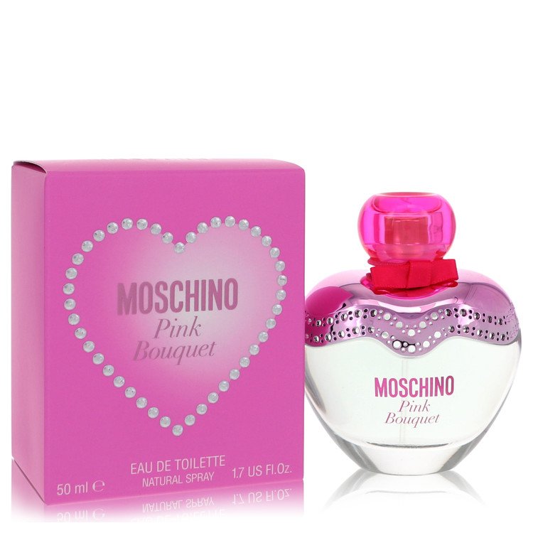 Moschino Pink Bouquet Perfume by Moschino Eau De Toilette Spray 1.7 oz for Women - Authentic Fragrance - Discount Women Perfume or Cologne Fragrance