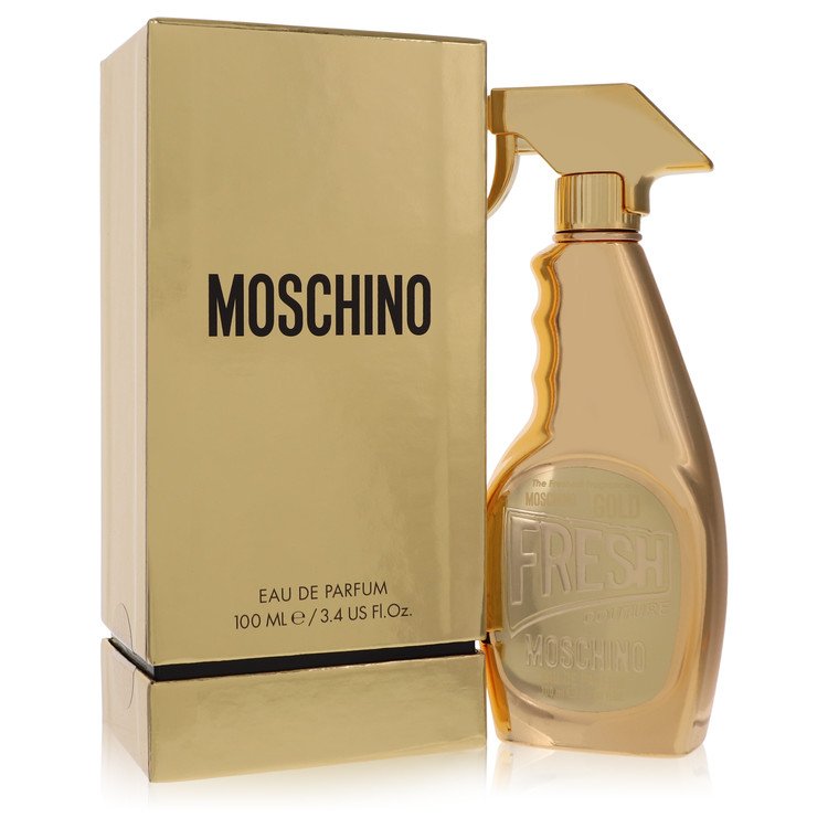 Moschino Fresh Gold Couture Perfume by Moschino Eau De Parfum Spray 3.4 oz for Women - Authentic Fragrance - Discount Women Perfume or Cologne Fragrance