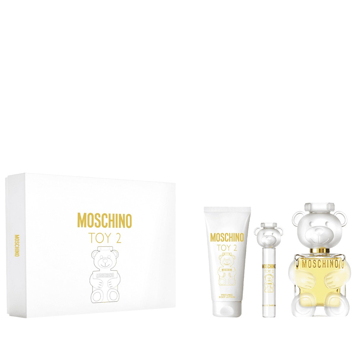 Toy 2 Gift Set 3 Pc by Moschino Spray for Women - Perfumes4All