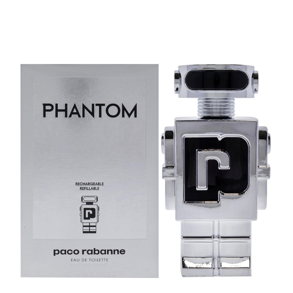 Paco Rabanne Phantom Cologne By Paco Rabanne 5.1 Oz Eau De Toilette Spray For Men In Box