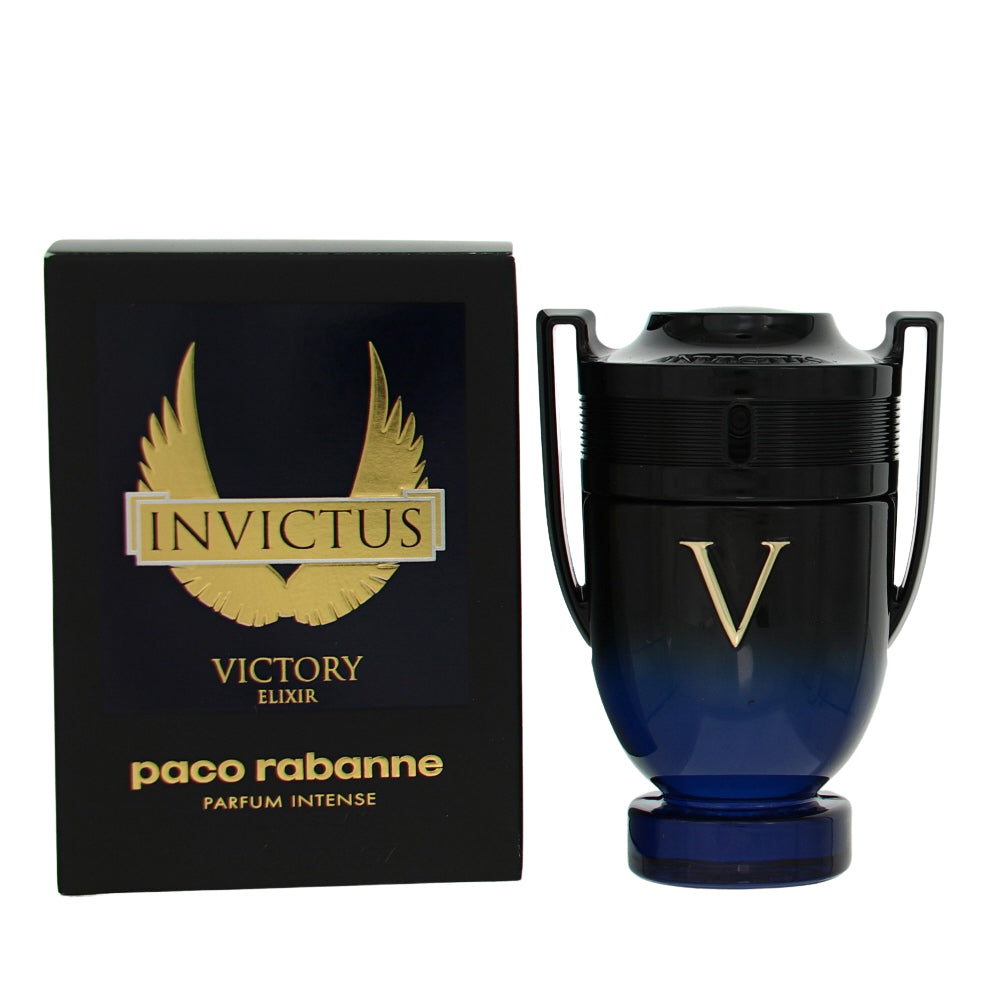 Invictus Victory Elixir Cologne By Paco Rabanne 1.7 Oz Eau De Parfum Intense Spray For Men In Box