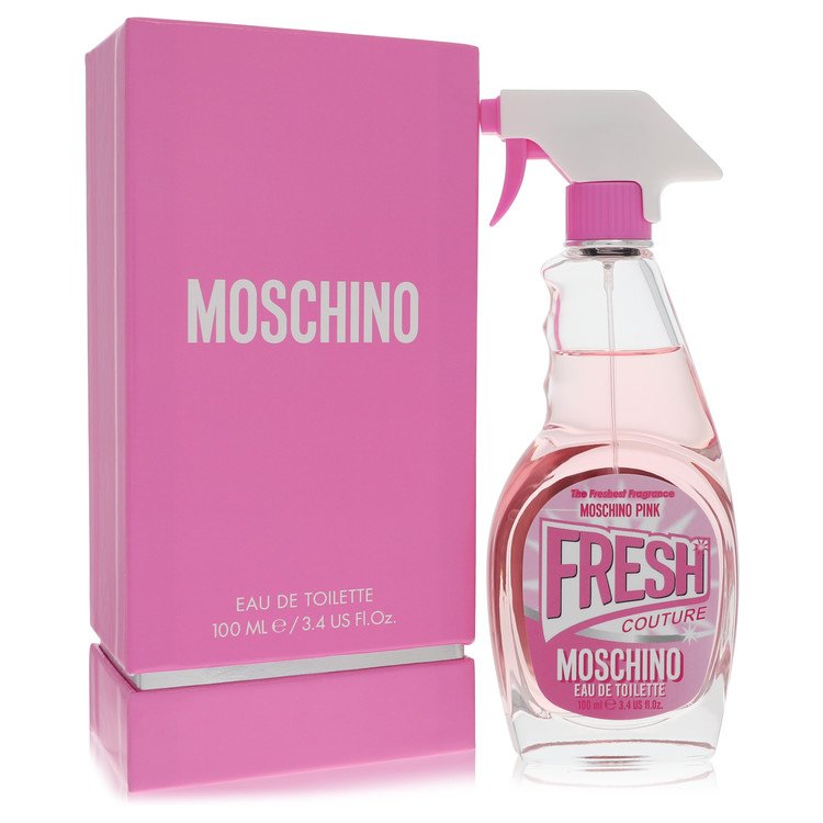 Moschino Fresh Pink Couture Perfume by Moschino Eau De Toilette Spray 3.4 oz for Women - Authentic Fragrance - Discount Women Perfume or Cologne Fragrance