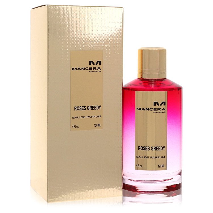 Mancera Roses Greedy Perfume by Mancera Eau De Parfum Spray (Unisex) 4 oz for Women - Authentic Fragrance - Discount Women Perfume or Cologne Fragrance