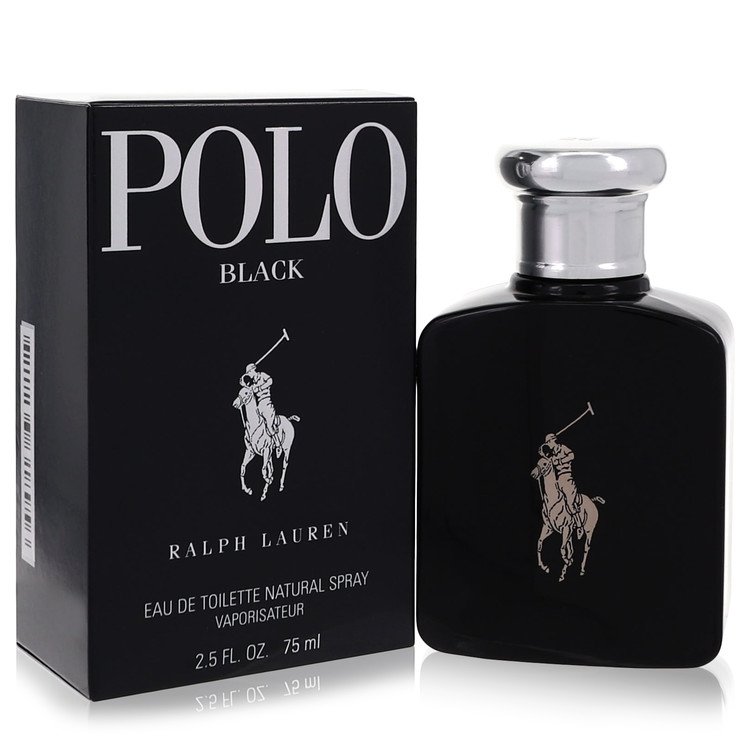Ralph Lauren Rl Polo Black Eau De Toilette Spray 2.5 Oz Cologne