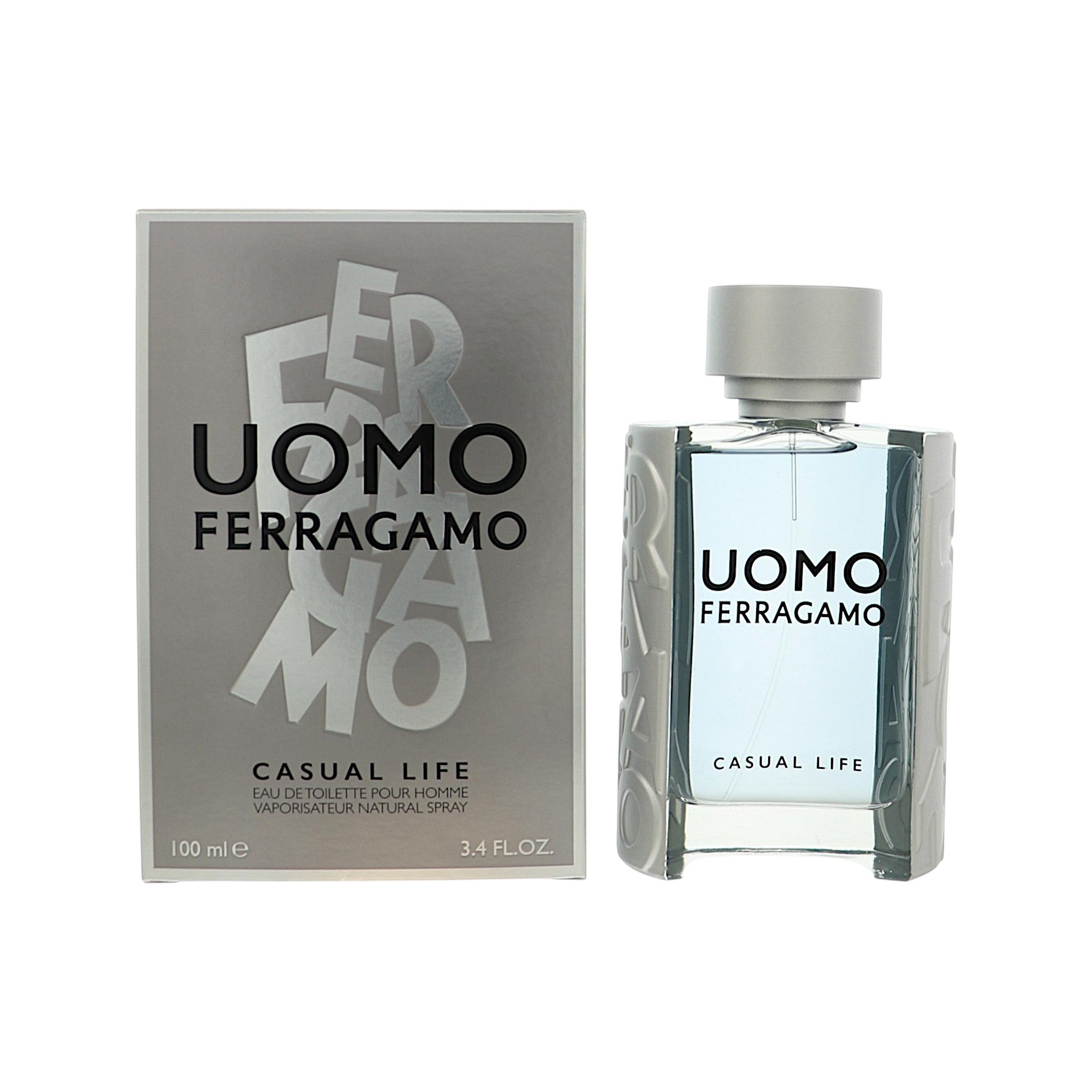 Uomo by Salvatore Ferragamo 3.4 oz Eau De Toilette Spray for Men