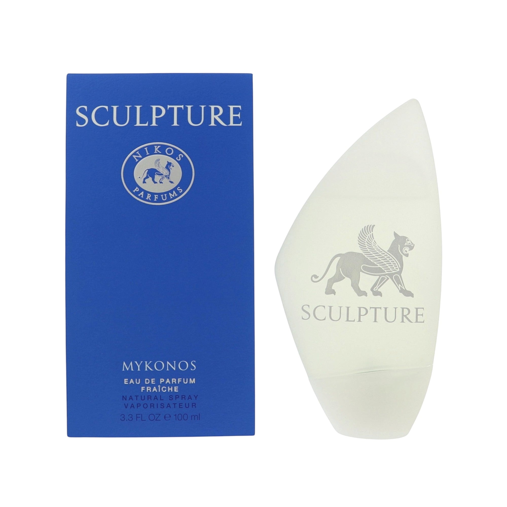 Sculpture Mykonos by Nikos 3.3 oz Eau De Parfum Spray for Men