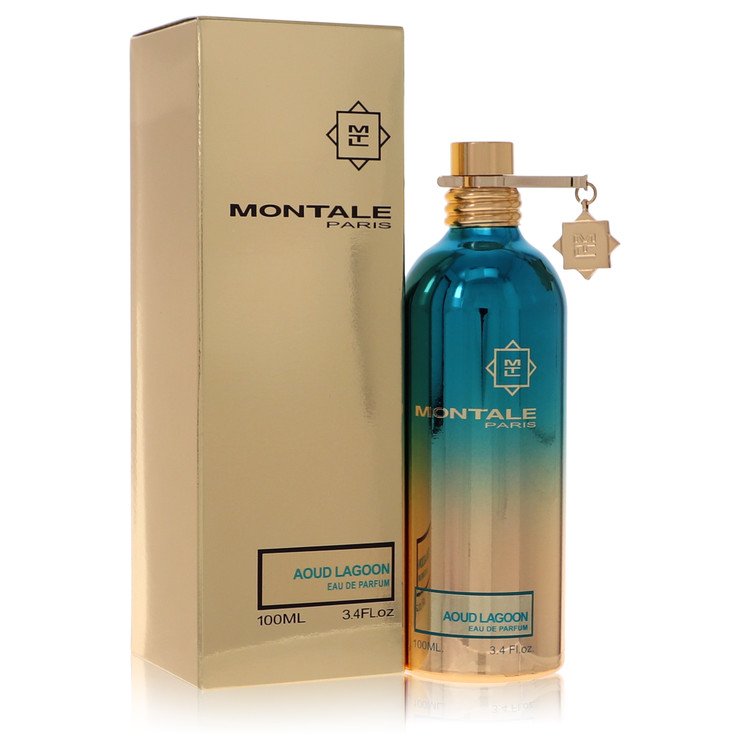 Montale Aoud Lagoon Perfume by Montale Eau De Parfum Spray (Unisex) 3.4 oz for Women - Authentic Fragrance - Discount Women Perfume or Cologne Fragrance