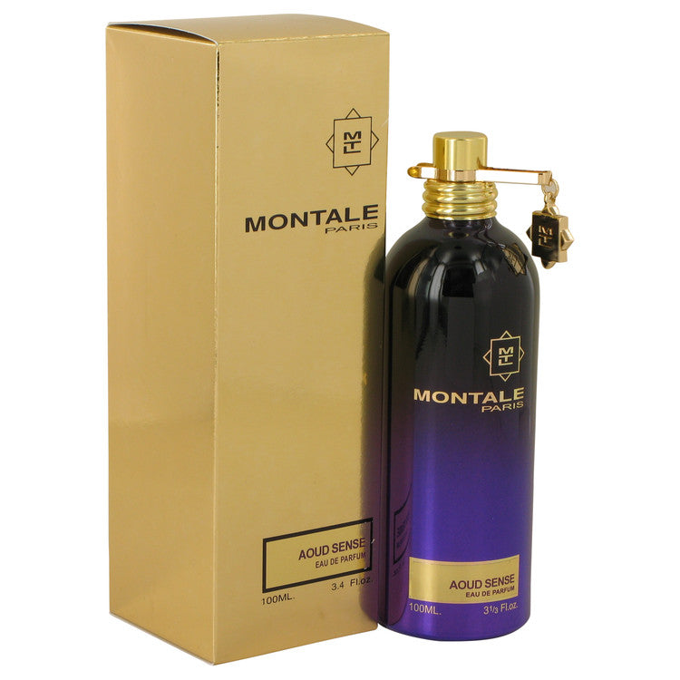 Montale Aoud Sense Perfume by Montale Eau De Parfum Spray (Unisex) 3.4 oz for Women - Authentic Fragrance - Discount Women Perfume or Cologne Fragrance